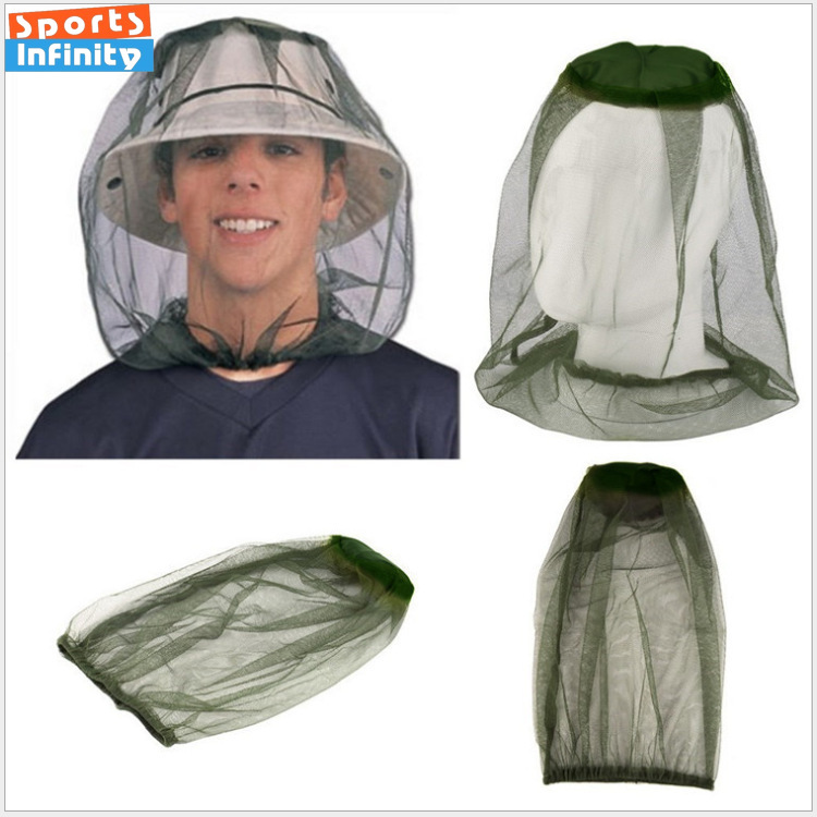 Fishing Mask Sun Protection - 屋外釣りフェイスマスク、防虫・防蚊メッシュマスク、日焼け止め、ミツバチ防止帽子、釣りアクセサリー