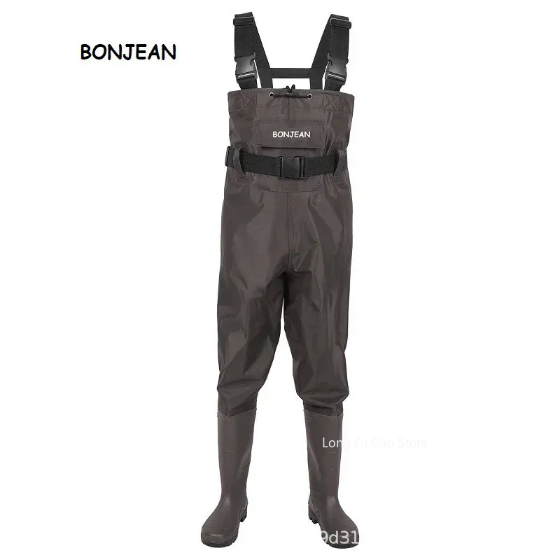 男性と女性のための防水オーバーオールパンツとズボンセット,釣 - Fishing Pants Waterproof のレビューと価格