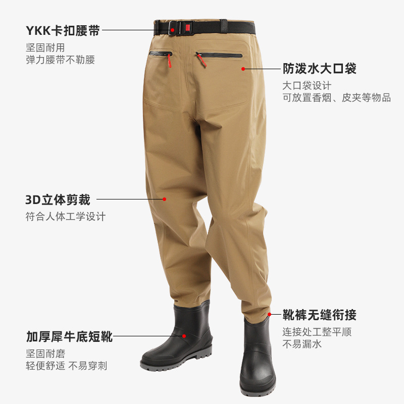 ルヤ装備 ウェーディングパンツ 下半身用レインパンツ メンズ - Fishing Rain Suit のレビューと価格