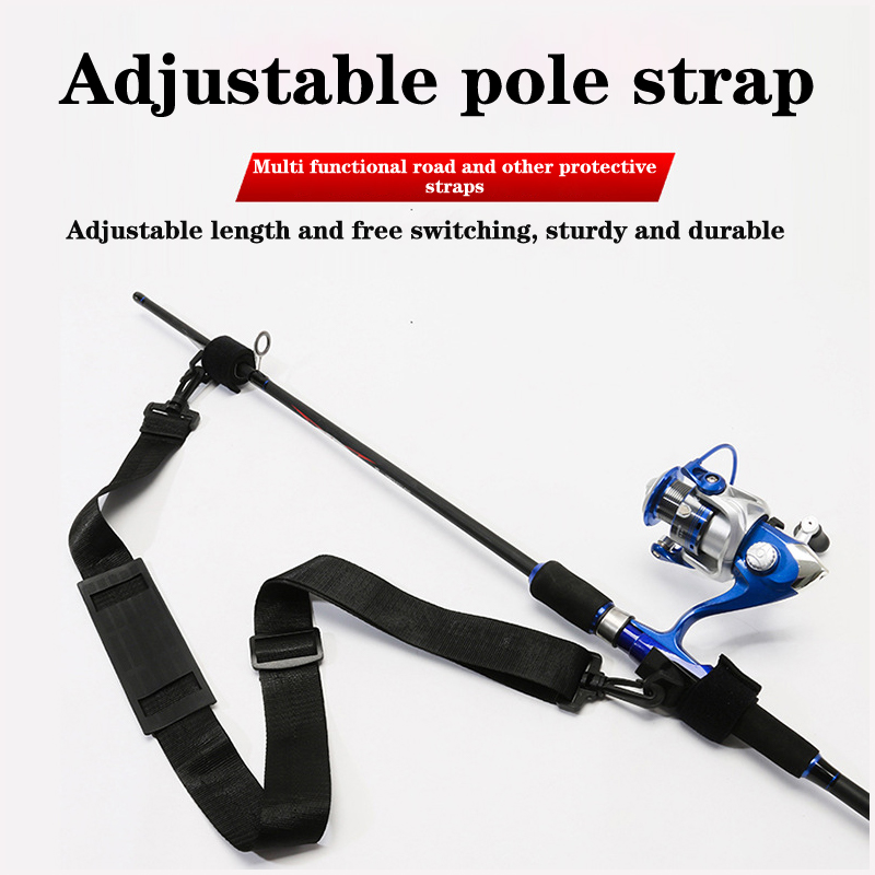 新しい釣り竿キャリングストラップスリングショルダーベルトセキ - Fishing Belt のレビューと価格