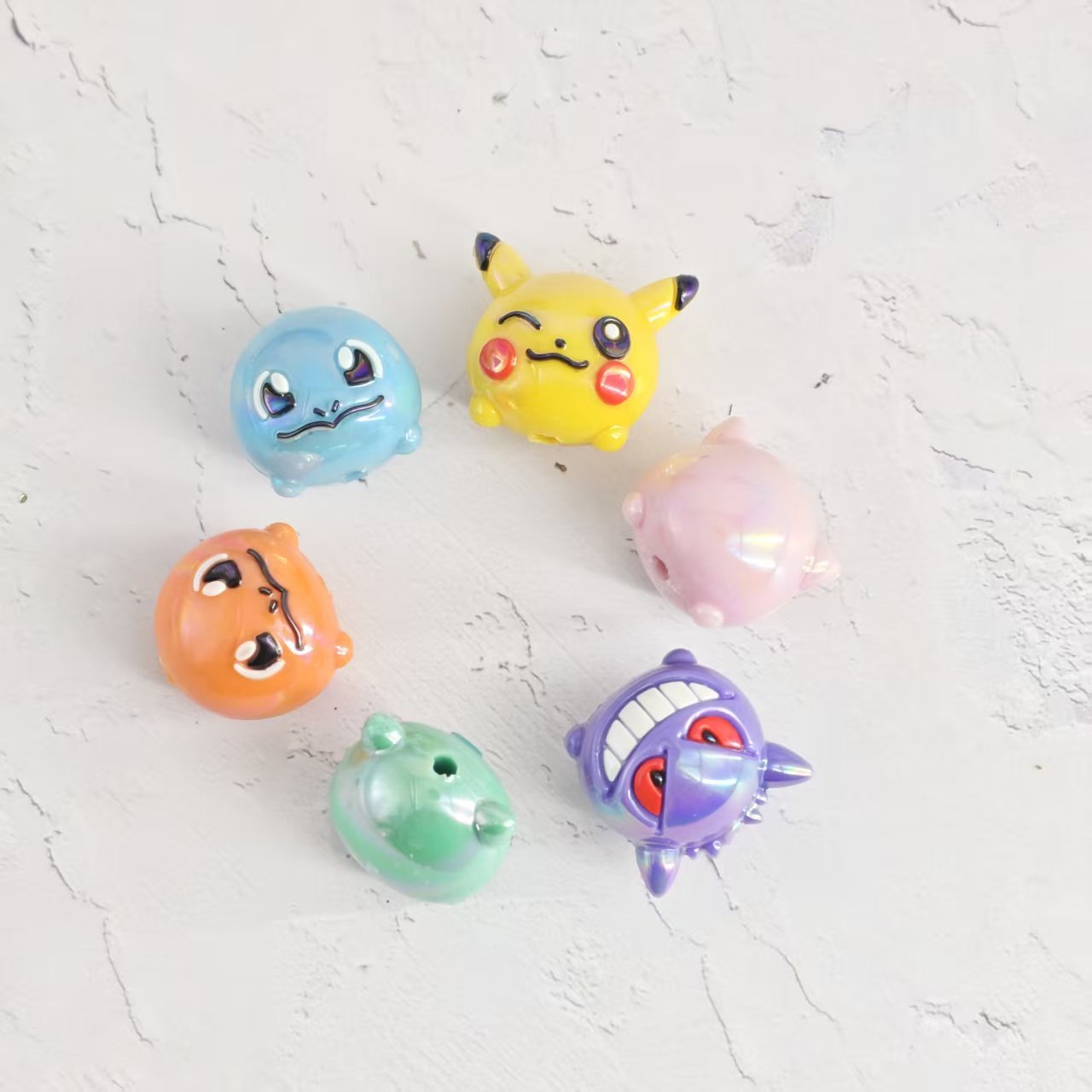 10 個ポケモンゲンガーピカチュウ PVC フォーカルビーズ - Penn Reel Fierce のレビューと価格