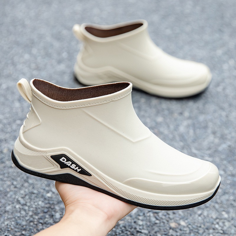メンズレインシューズ 防水ワークブーツ ファッションアウトド - Fishing Boots のレビューと価格