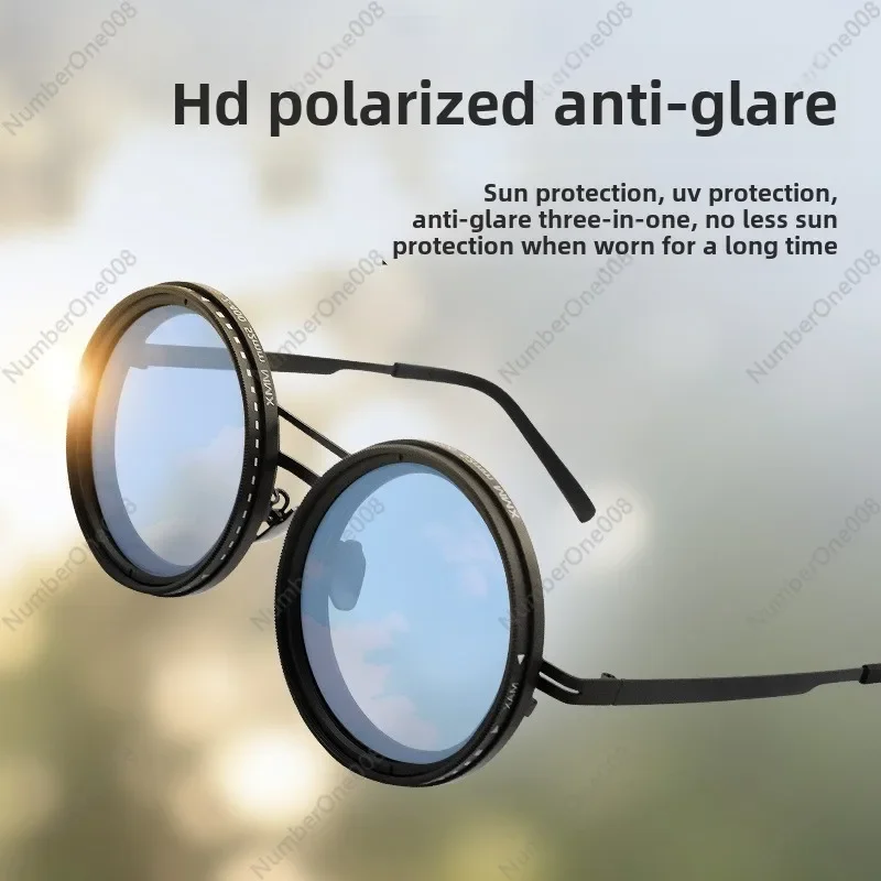 ND2-400調節可能調光メガネ釣り用サングラスUVカット偏 - Fishing Sunglasses Polarized のレビューと価格
