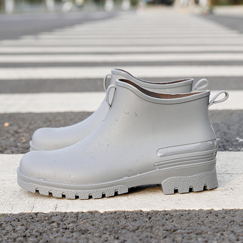 男性用滑り止めレインブーツ,男性用防水プラットフォームシュー - Fishing Boots のレビューと価格