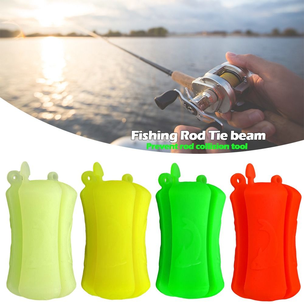 2 個再利用可能なゴム固定ボールベルト屋外ファスナー釣竿タイ - Fishing Belt のレビューと価格