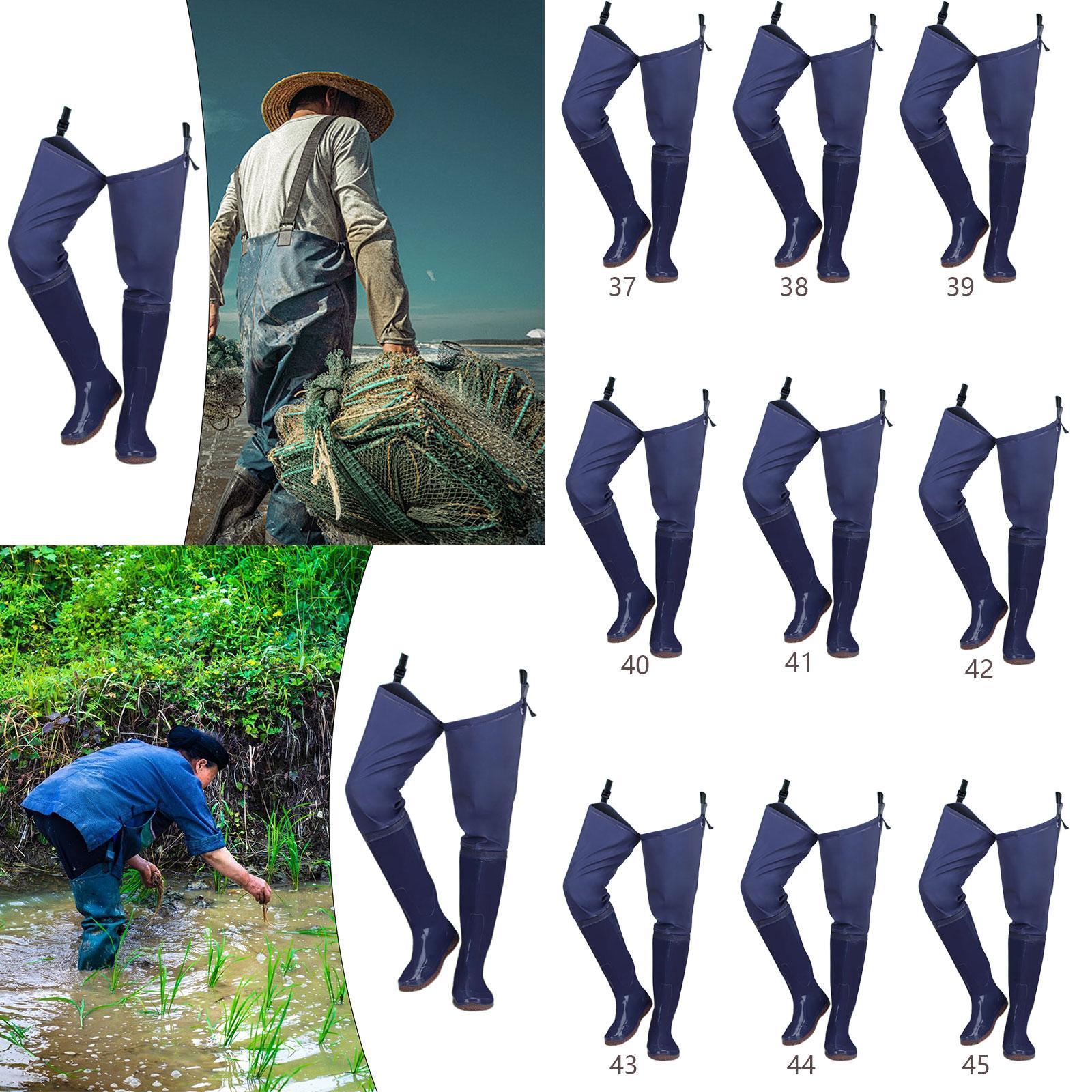 屋外防水釣り用ヒップウェーダーブーツ軽量フライウェーディング - Fishing Pants Waterproof のレビューと価格